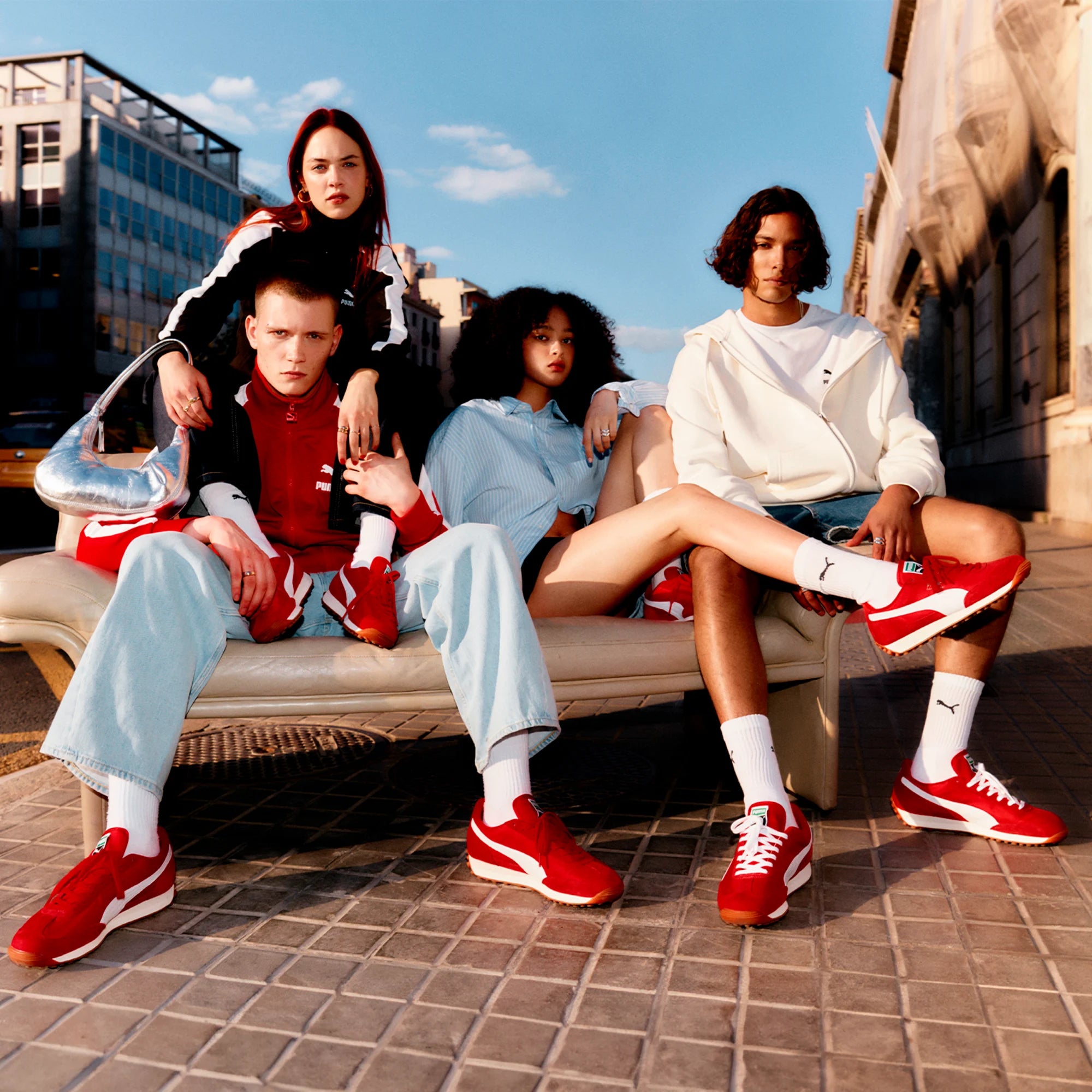 PUMA Red-PUMA White