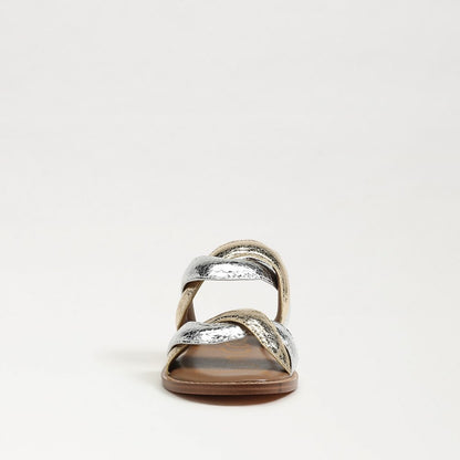 Gold/Silver Faux Leather