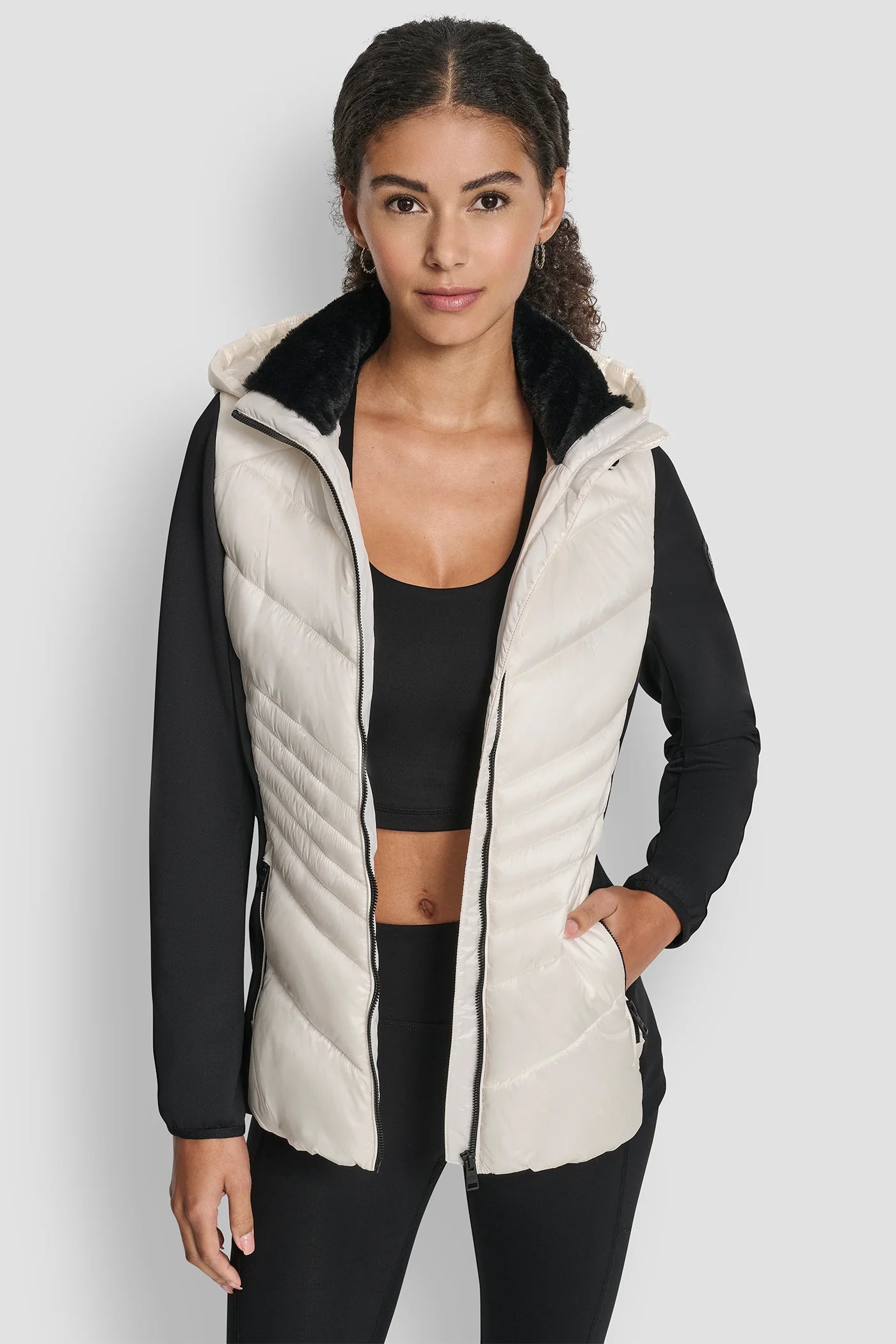 black/ivory