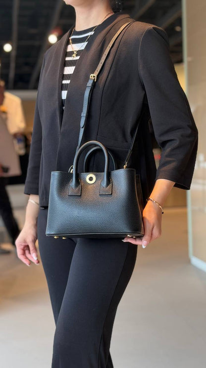 Burberry Bermondsey Small Tote - Black