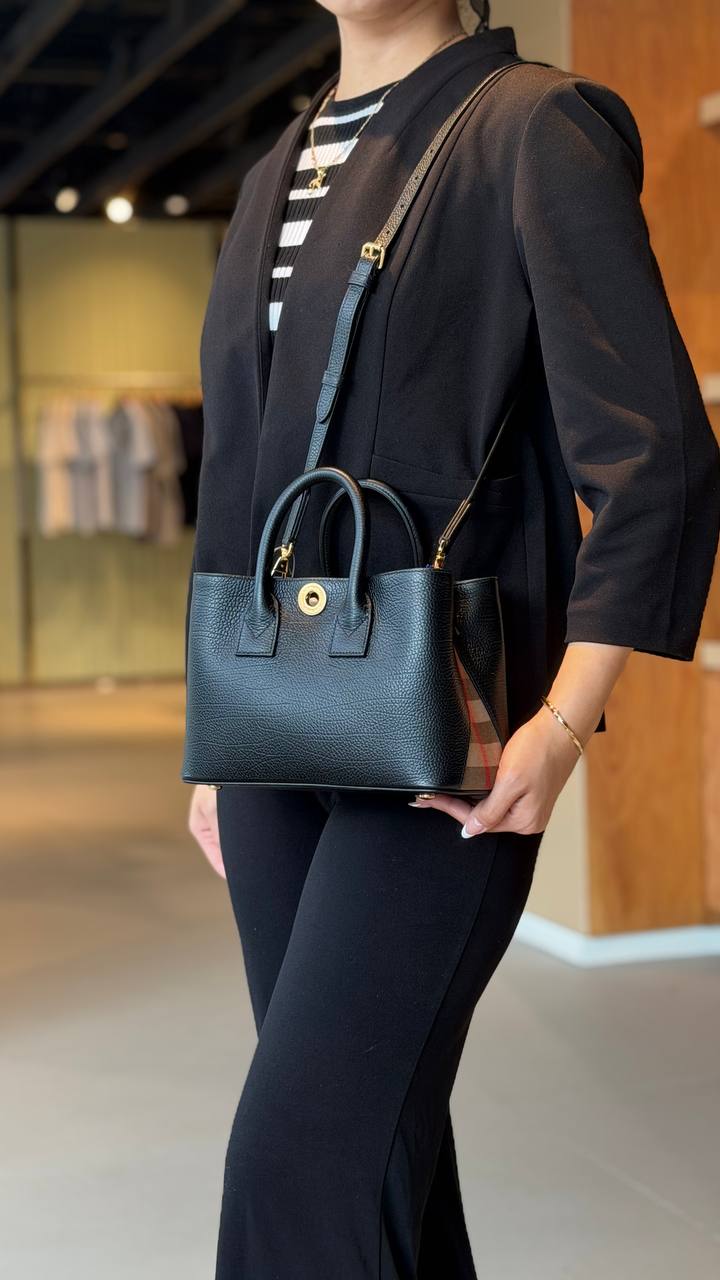 Burberry Bermondsey Small Tote - Black