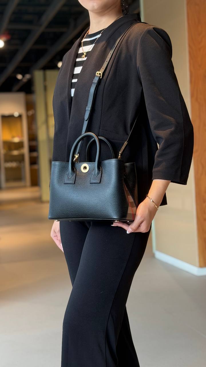 Burberry Bermondsey Small Tote - Black