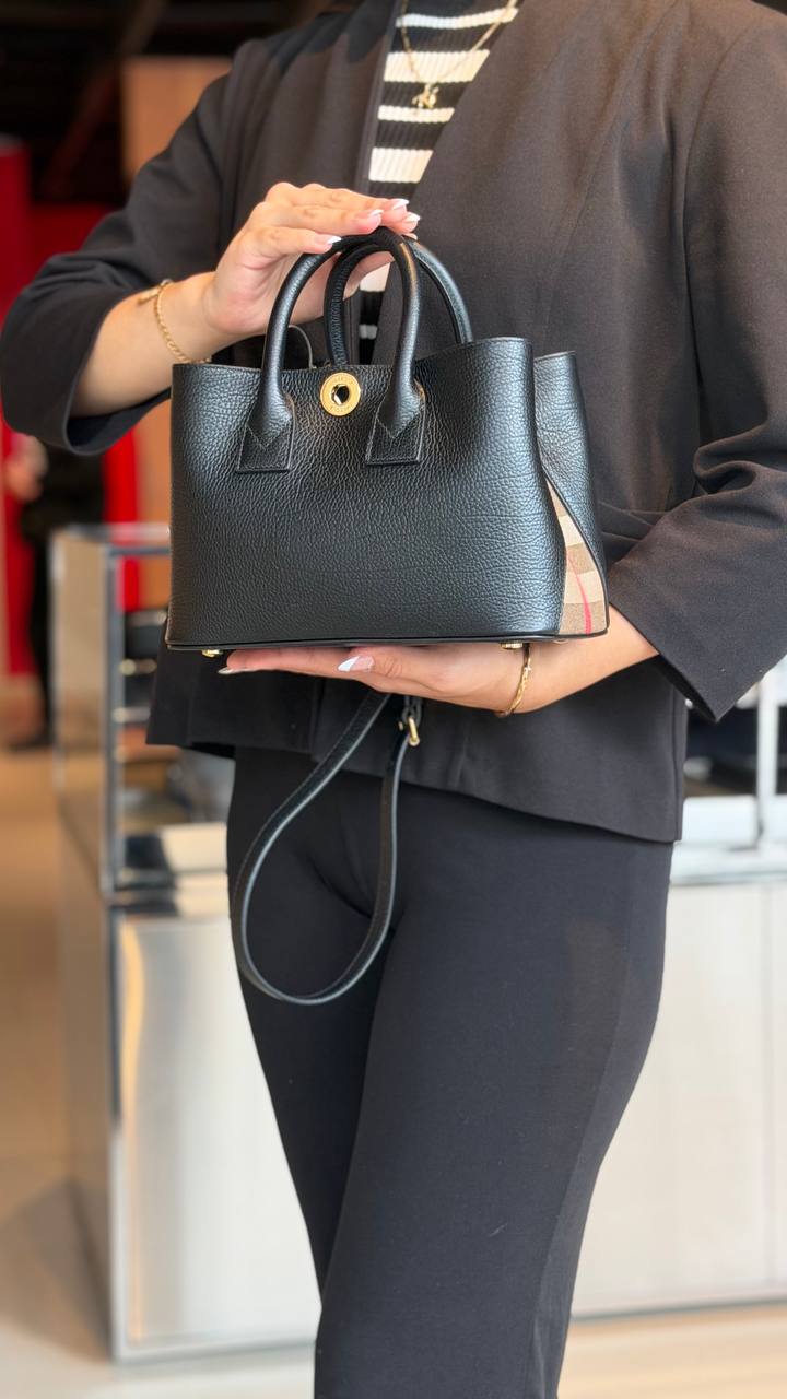 Burberry Bermondsey Small Tote - Black