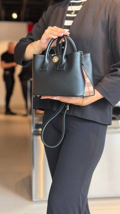 Burberry Bermondsey Small Tote - Black