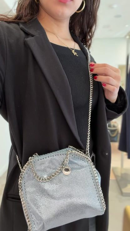 Stella McCartney Falabella Mini Tote - Light Blue