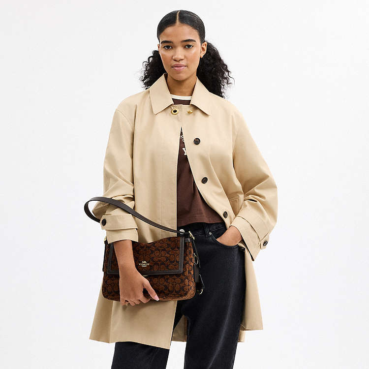 Coach Etta Flap Shoulder Bag