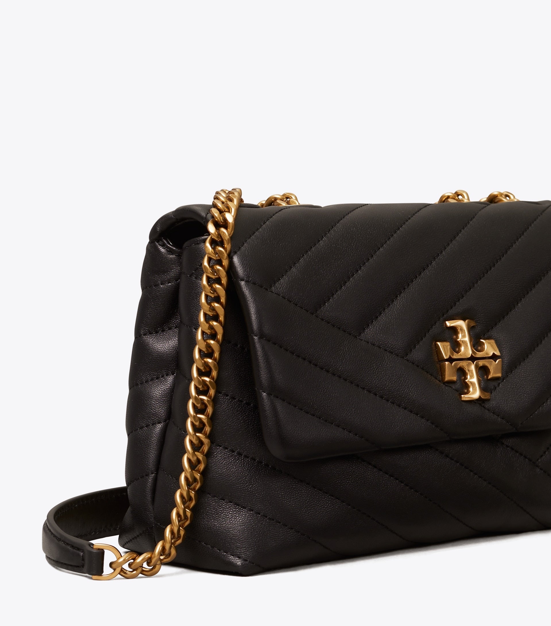Small Kira Chevron Shoulder Bag