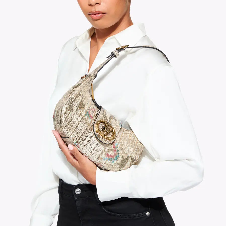 Small Chelsea Hobo Bag Gold Combo