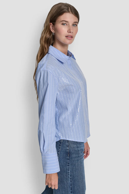 chambray/white